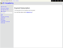 Tablet Screenshot of diacademy.wiki.ciu20.org